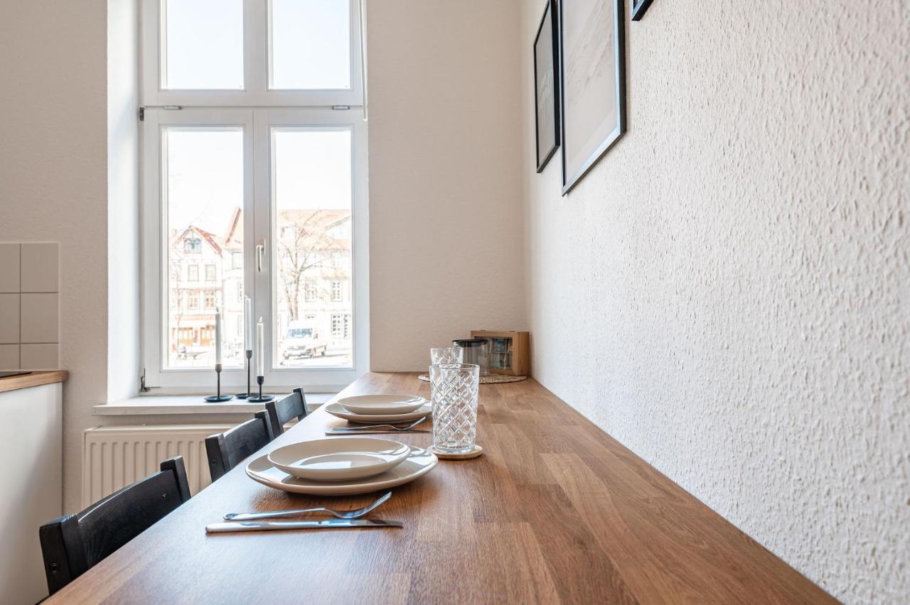Exklusives Innenstadt Apartment - Parken - Smart-Tv - Kaffeevollautomat Wernigerode Εξωτερικό φωτογραφία