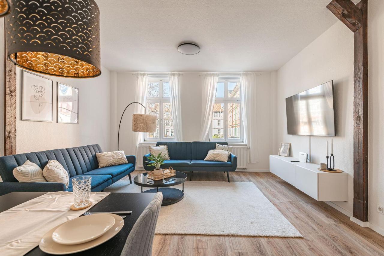 Exklusives Innenstadt Apartment - Parken - Smart-Tv - Kaffeevollautomat Wernigerode Εξωτερικό φωτογραφία